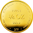 Gold 1/4 Haggai